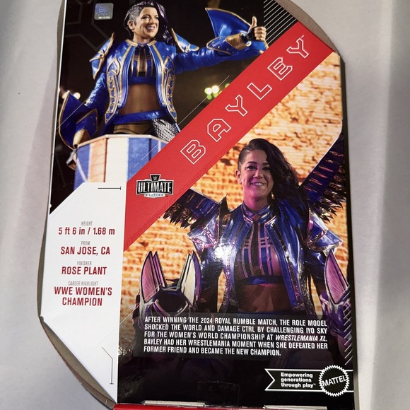 Bayley WWE Mattel Elite Ultimate Edition Series 27 Wrestling Figure - Picture 5 of 5
